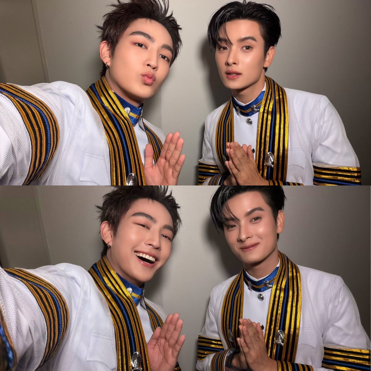 heartmeoaw's tweet photo. ปองชูดูเขินดีนะ ฮือออยากออกพรบงานรับปริญญาควรมีทุกวัน แล้วใครเลือกท่าโพสต์วะเห้ยทำไมมันเหมือนสิ่งนั้นอ่ะพี่่่ ฟีลขอบคุณที่มางานสุดพิเศษของพวกเรานะคับมาก ㅠㅠ https://t.co/Xs6jVISwEM