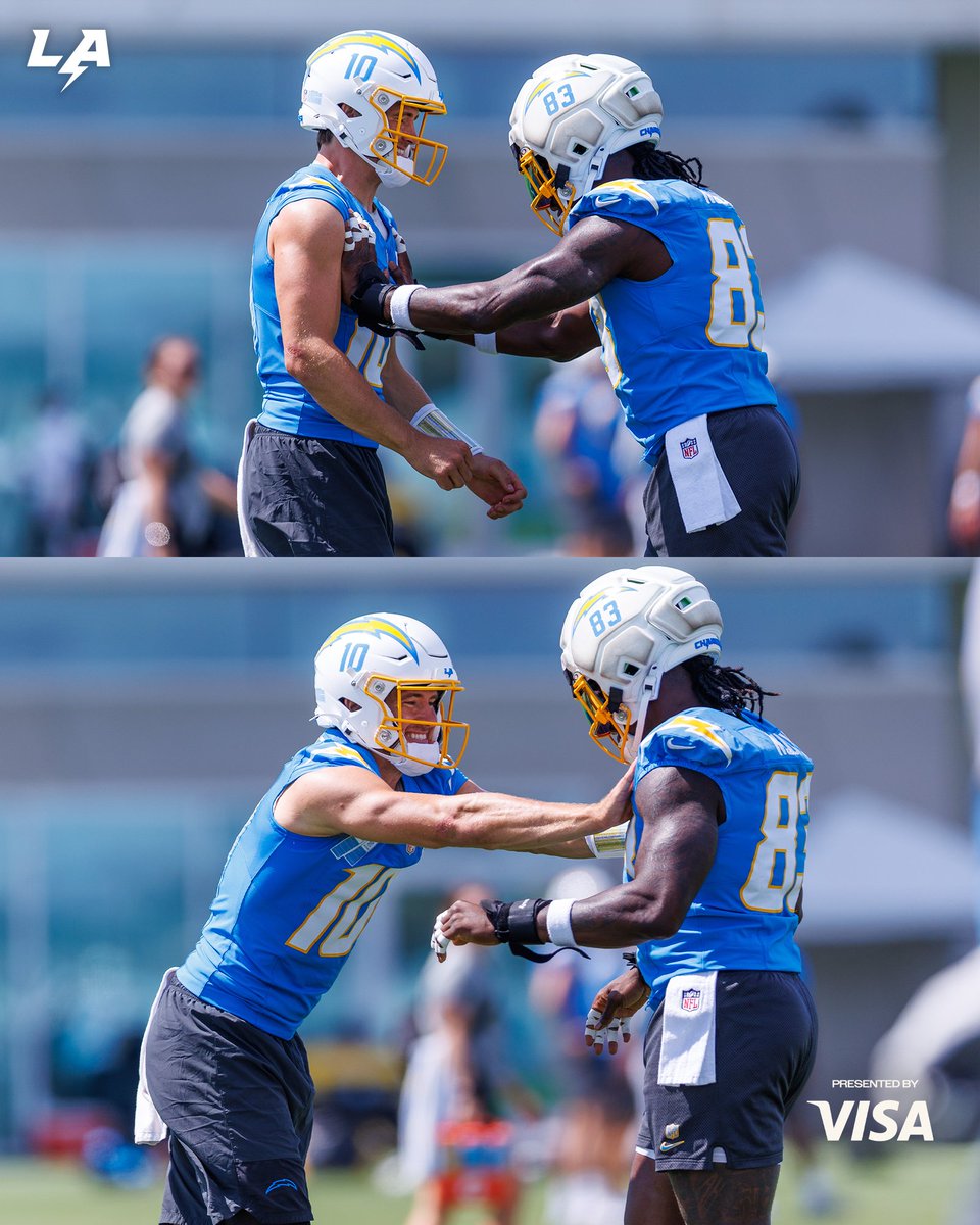 chargers's tweet photo. brothers 🤞 https://t.co/6fwZv2eldq
