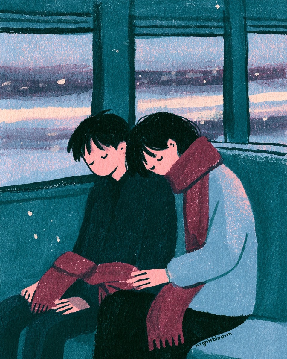 Nightbloomc's tweet photo. Your shoulder is my greatest refuge. https://t.co/25HyvjrcXN
