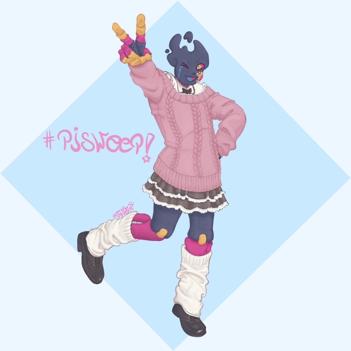 NonStopDoodler's tweet photo. no time to draw anything new now SO REPOST MASTER TIME GO!!
#PJSWEEP LETS GO!! https://t.co/uqpxAohwpB