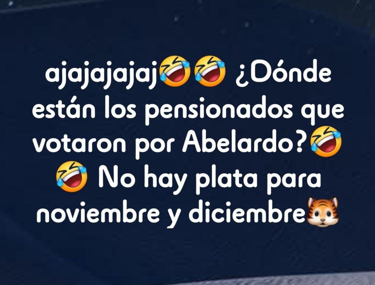carjavi72's tweet photo. Los noto como asustados a los pensionados jajajaja https://t.co/1p90ZuQ6wI