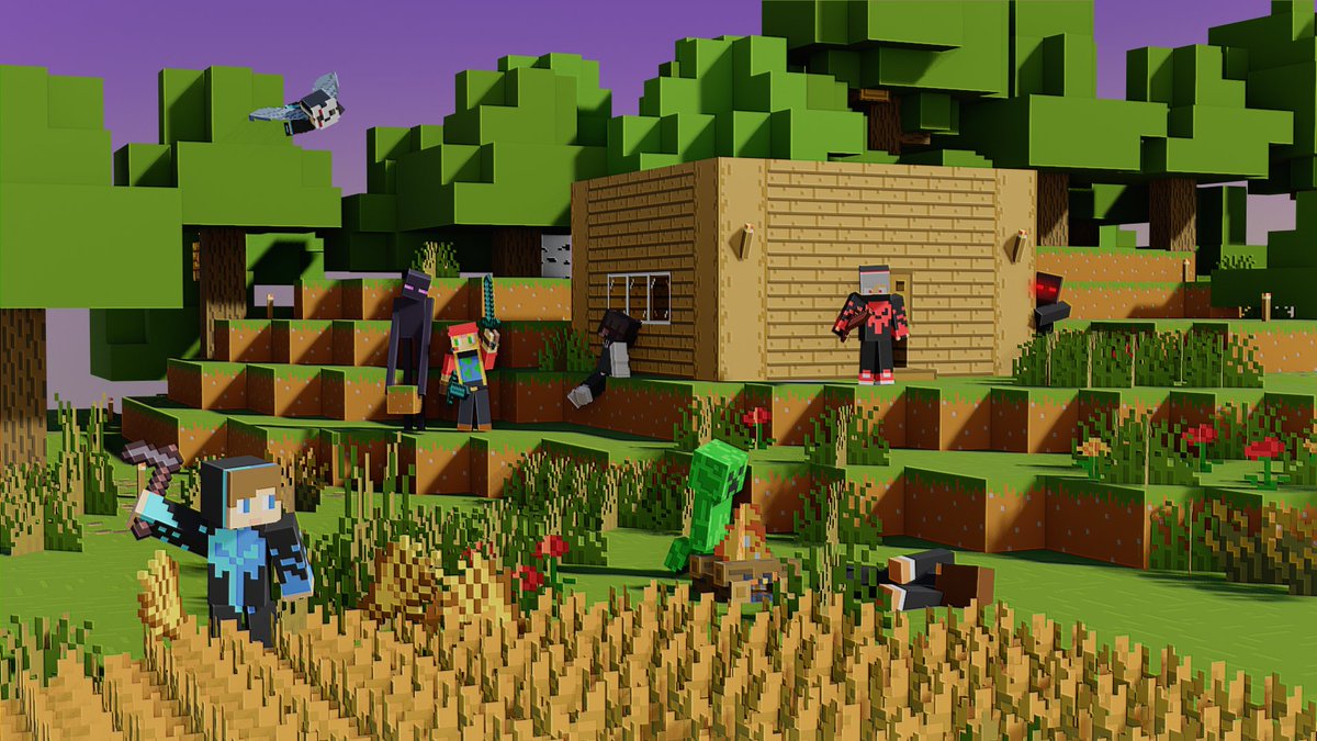 TheErkaswy's tweet photo. somos gran equipo de desarrollo en LikeTheTrailers+
hay algo observandolo 👀
@SebascraftMCPE 

#Minecraft #Minecrafttrailer #BareBones #3D #MinecraftSkin #Minecraftrender #Blockbench #photopea #Render #Minecraftart #nomadsculpt https://t.co/FS6fAnXDTn