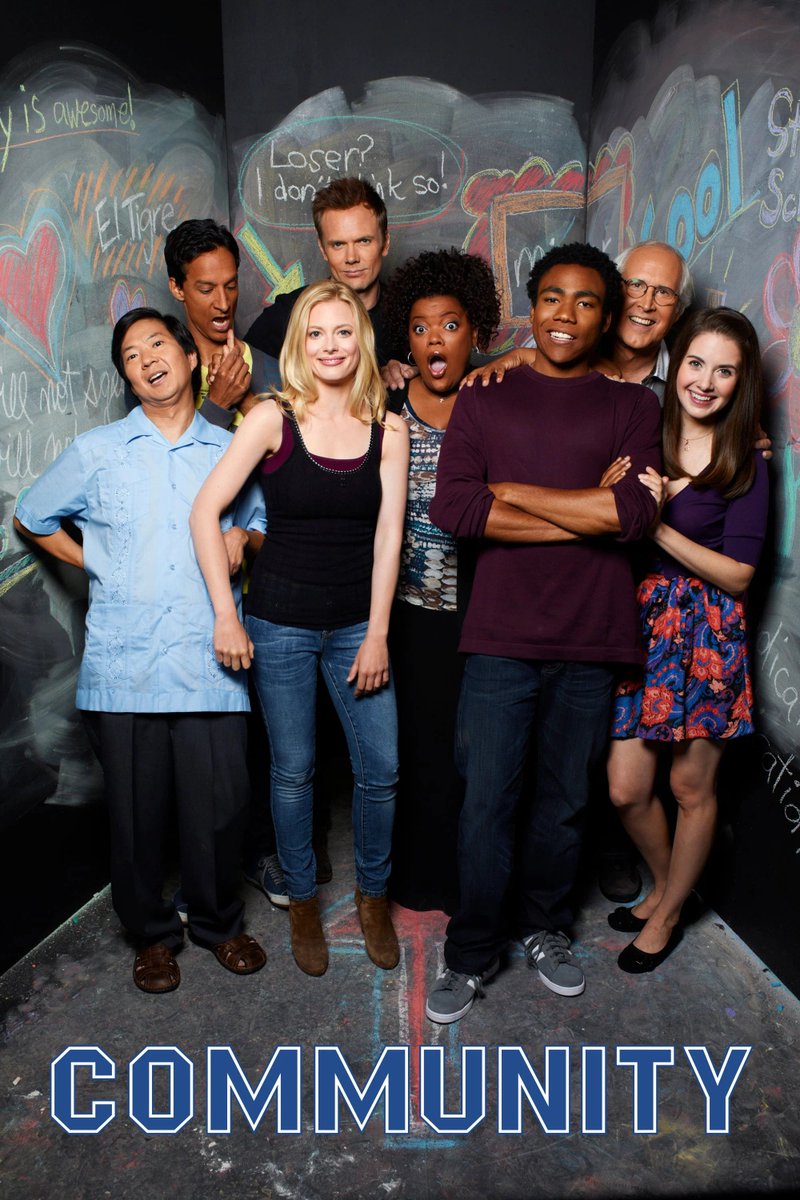 sitcomcrave's tweet photo. 'Community' premiered 17 years ago today!
