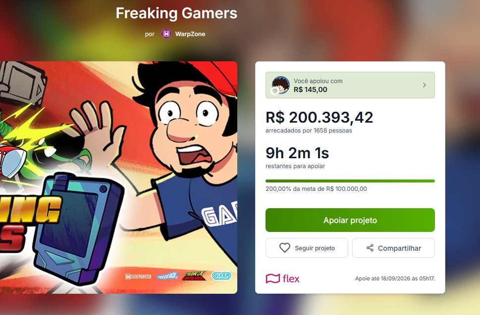 PheSpriter's tweet photo. VAMO GENTE FALTA POUQUINHO PROS 210.000!! https://t.co/u2C0D229Vy