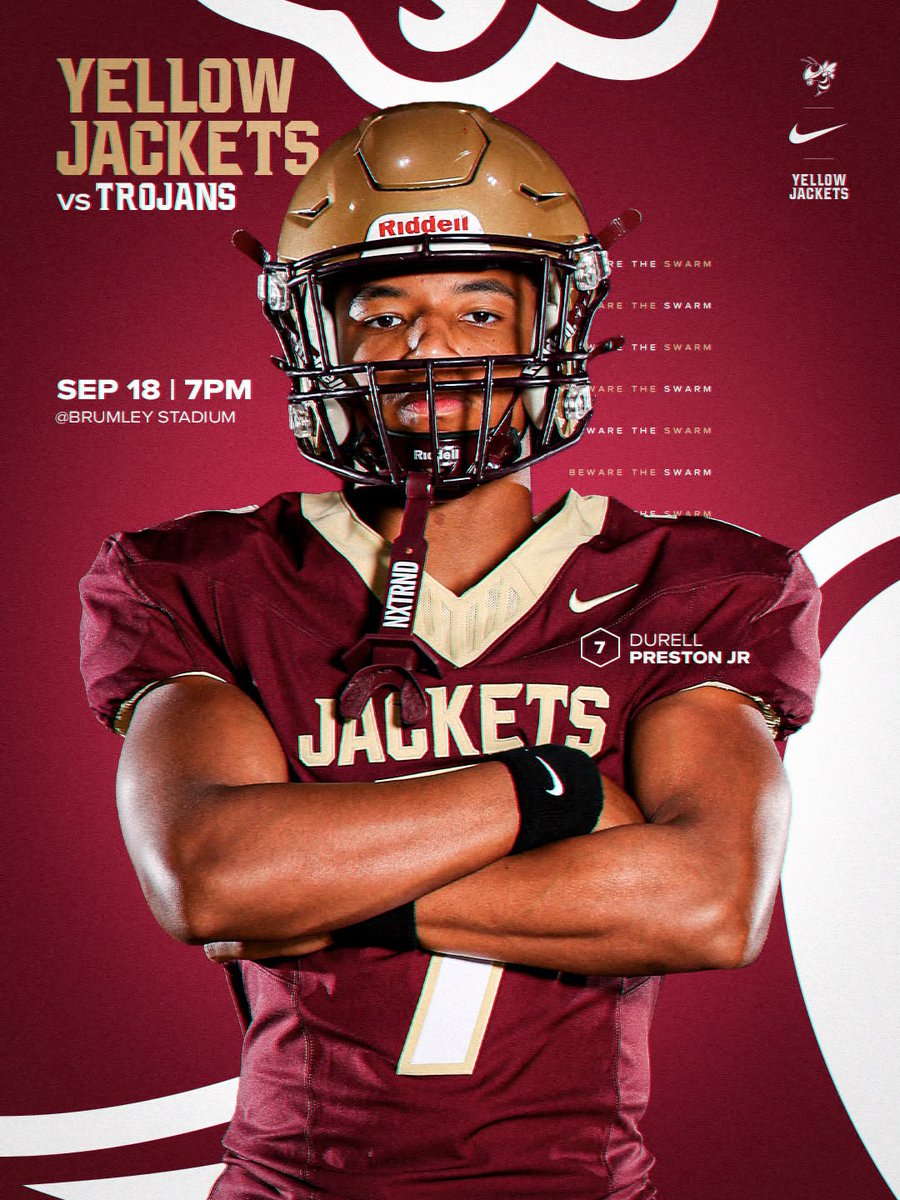 SAHSJackets's tweet photo. Jackets Game Day!
The Jackets host Orlando Evans tonight at the Hive. Kickoff at 7:00 p.m. Come on out and support. Good luck and Go Jackets! #SWARM  
🎟️ https://t.co/RpiRUAZb77
📻 @WFOY1021 102.1FM/AM1240
💻 @904Now App/YouTube channel https://t.co/2NKZrAZgpl