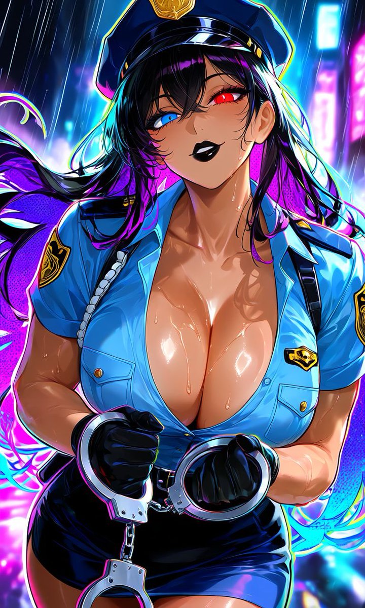 MommyMirko's tweet photo. OH! Stop right there! Show me your pockets! I know you’re hiding something

Come closer and let Astra inspect you properly

I promise to be gentle.Well mostly gentle

My superiors @latexnerissa and @Evil_Geeta  expect me to catch criminals like you.I won’t disappoint them https://t.co/7Vb7sJA5Ez