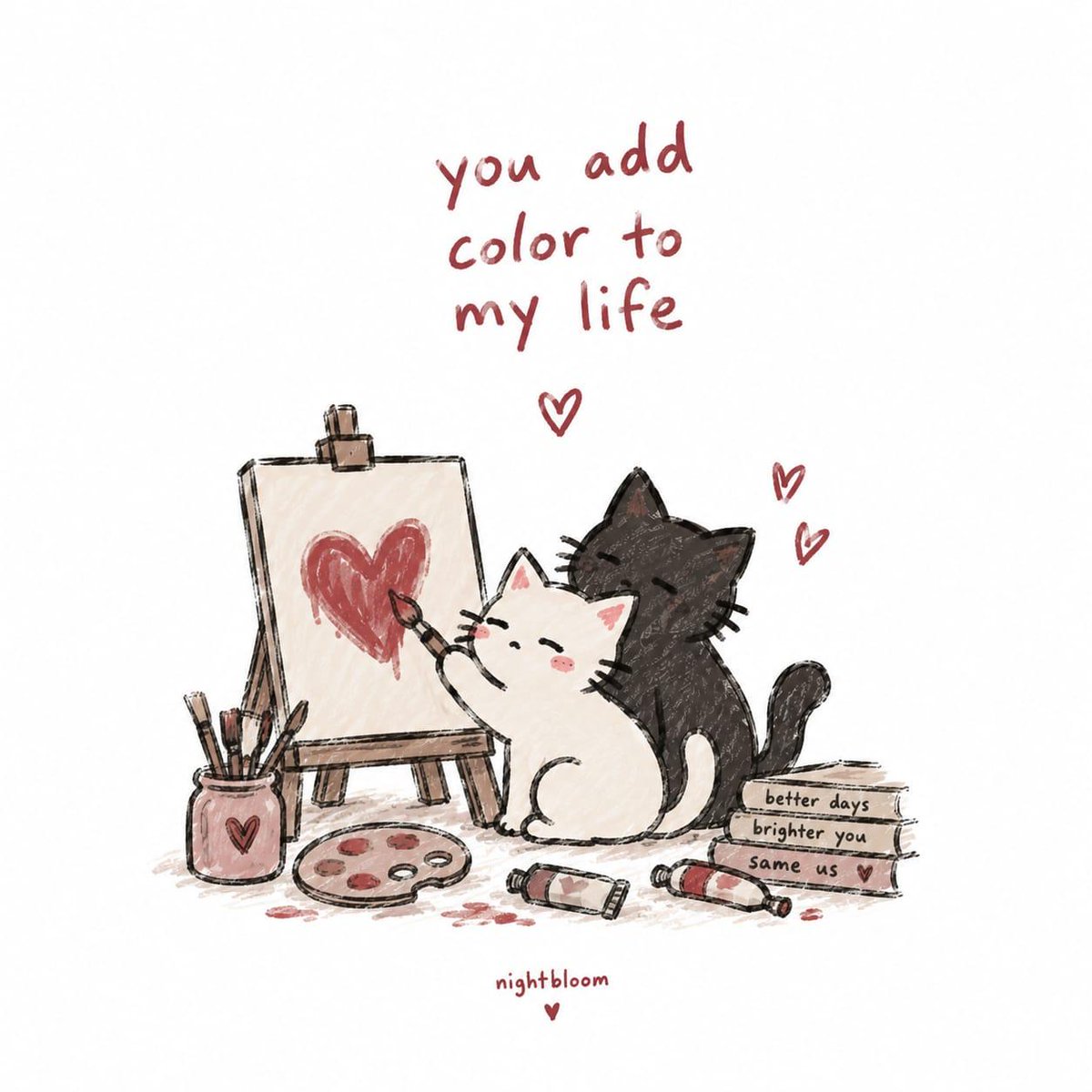 Nightbloomc's tweet photo. you add color to my life. https://t.co/bl74PaiNUu