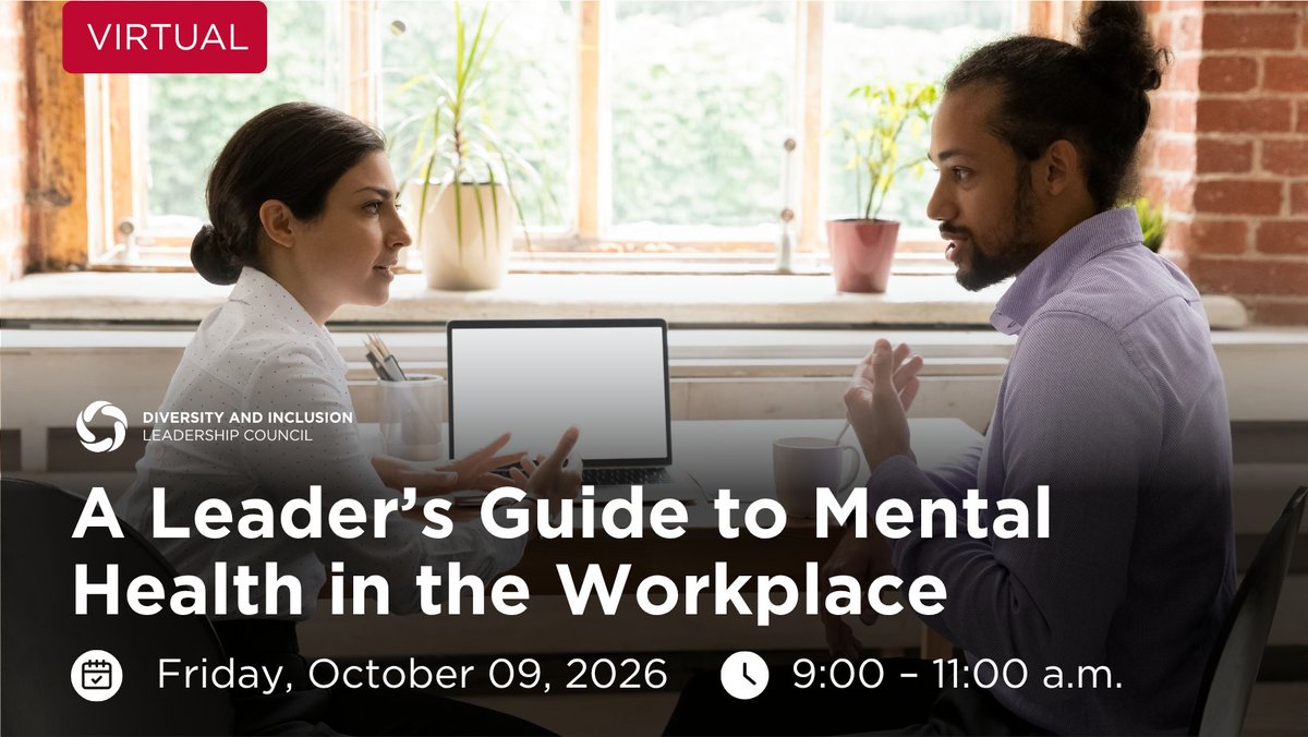 BoardofTrade's tweet photo. Join our virtual workshop on Oct. 9 to learn about mental illness in the workplace and take away tangible tools that you can apply right away.
Register today ➡️ https://t.co/67pZ1mpisH
Facilitated by:
Leda HR
#gvbot #ledahr #workplacehealth https://t.co/yHdNBxciG5
