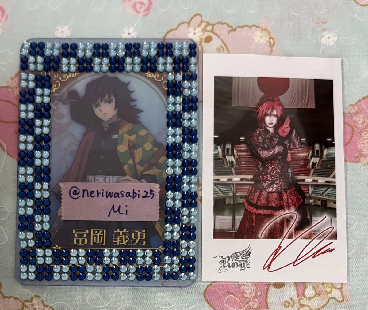 neriwasabi25's tweet photo. 【交換】
Royz Curel キュレル チェキ風カード 日本武道館

譲：公大さん

求：昴さん

9/26、9/27お手渡しも可能です。

検索からでもお気軽にお声かけください✧︎* https://t.co/xA9K3CuM57