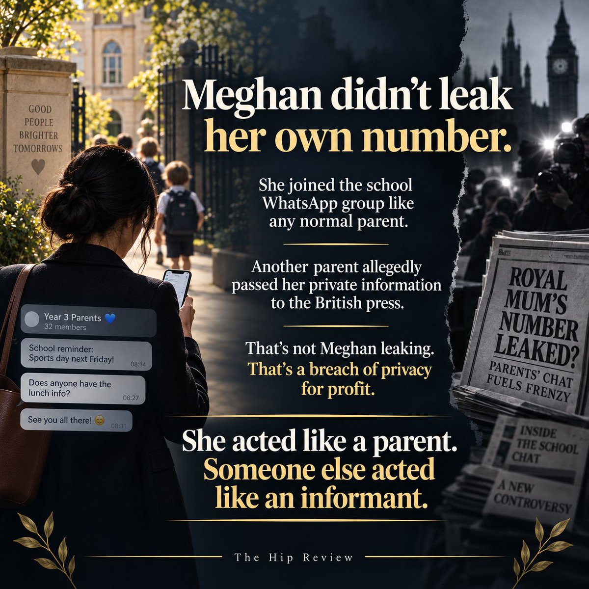 The_Hip_Review's tweet photo. #PrinceHarry #MeghanSussex #PrinceArchie #PrincessLilibet #Sussexes #MeghanMarkle #RoyalFamily #UKMedia #BritishPress #MediaIntrusion #PrivacyMatters #TheHipReview https://t.co/MiMZGzNOsx