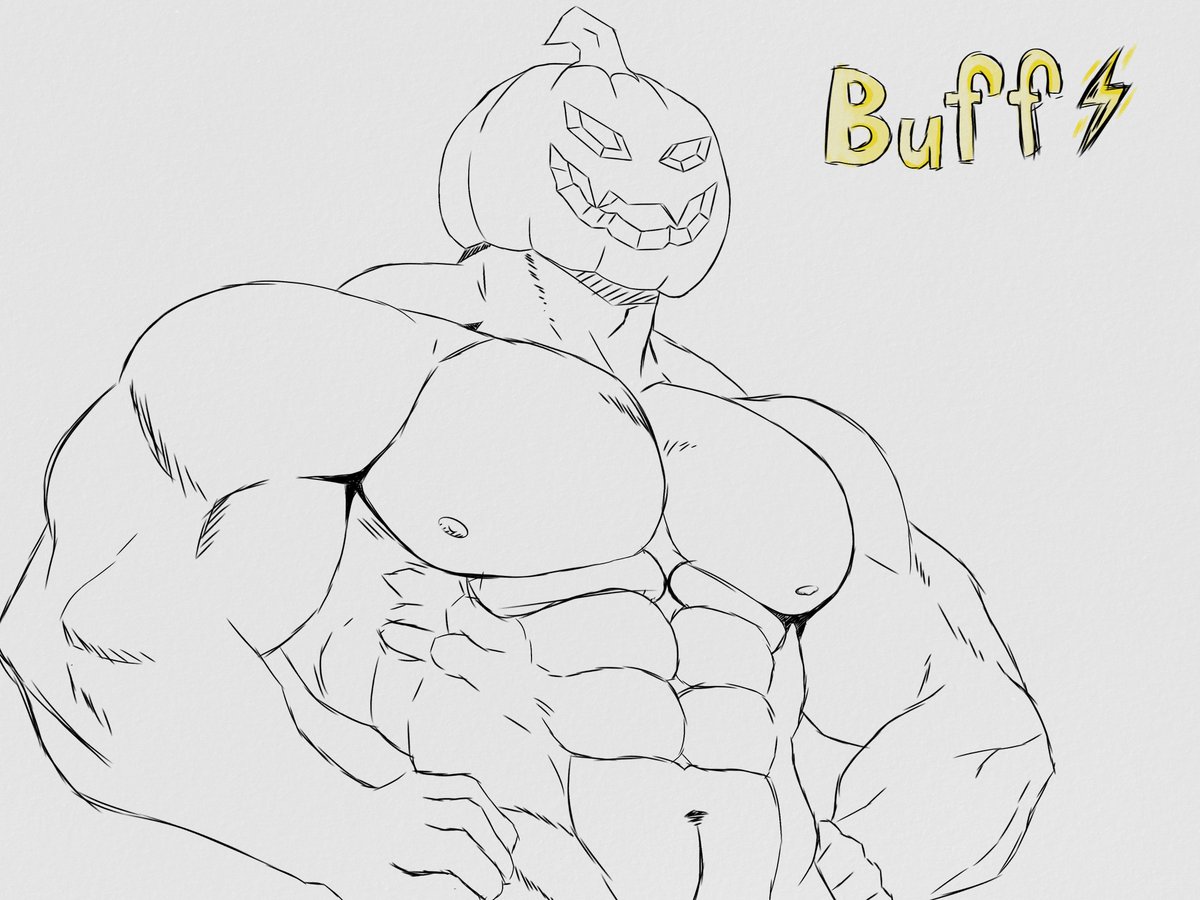 B_lavvv's tweet photo. BUFF BUFF💪⚡⚡ https://t.co/IYE6dFo4eV
