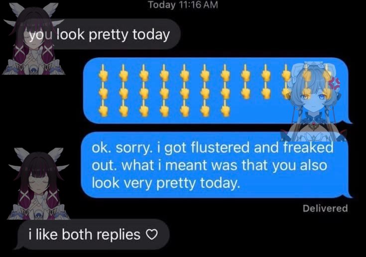 MuffinJoestar's tweet photo. sandrone getting flustered.. 💕

#sandbina #columdrone (🪽⚙️) https://t.co/xg5SjzNJQr