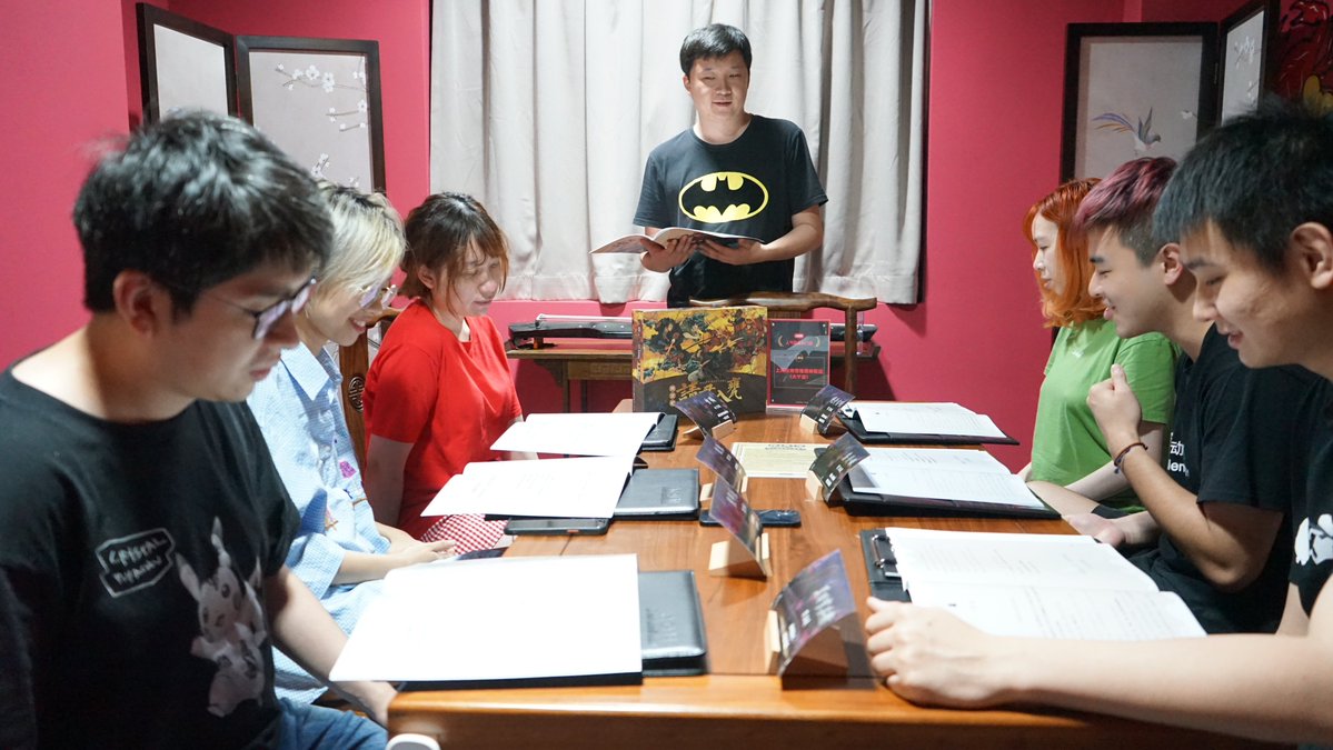kys53815708's tweet photo. Just finished an insane murder mystery script! Clues, plot twists and group chaos made my weekend. 10/10 would play again ♀， https://t.co/XtF9PaT8Ac