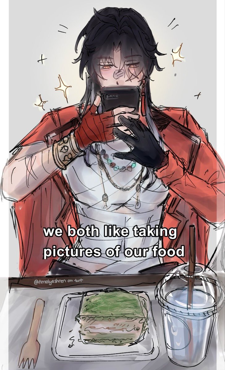 timelyashren's tweet photo. yall not hungry enough 😈 #ashblade #ashren https://t.co/gjI6m7n5SP