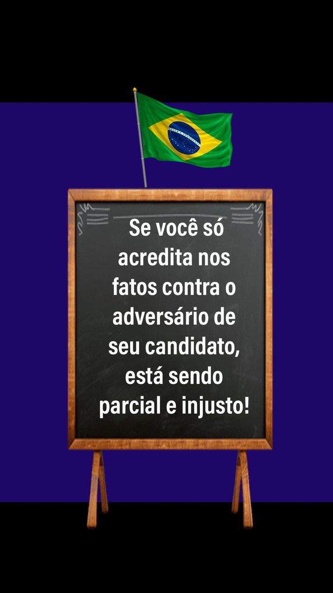 RevistaBijoux's tweet photo. Desconsiderar vídeos, fotos, depoimentos e textos contra seu candidato é parcialidade, injustiça e comportamento tendencioso. Na democracia todas as provas devem ser consideradas e avaliadas antes da proclamação da sentença. https://t.co/VmeKZv9qPu