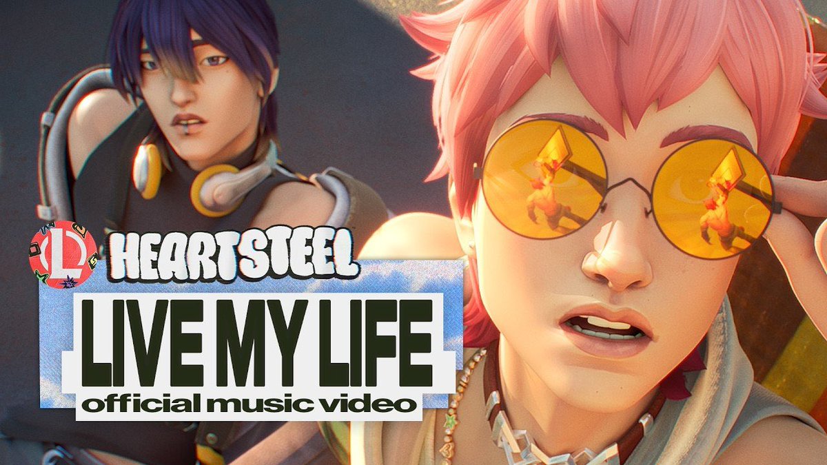 PichujpLi1y's tweet photo. 【HEARTSTEEL 新曲「Live My Life」】

HEARTSTEELが帰ってくる。

新曲「Live My Life」
9月19日（土）午前1:00 公開予定！

▼登場チャンピオン
・エズリアル
・セト
・ヨネ
・カ・サンテ
・アフェリオス
・ケイン

HEARTSTEEL、再始動。
新曲と新たなMVに注目。 https://t.co/muNkwe5HdH