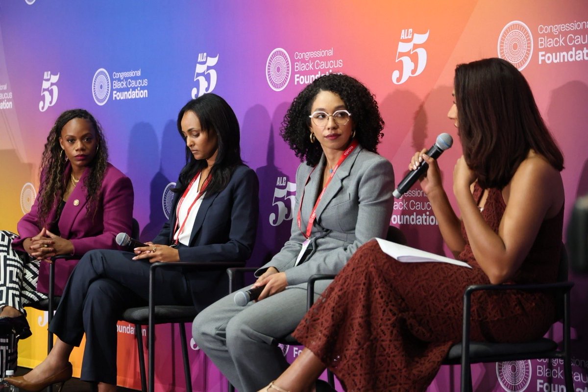 SummerForPA's tweet photo. In an effort to divide us, Black folks are told our politics aren't rooted in liberatory movements and that historically we haven't been connected to socialism or progressivism.

They’re wrong. 

Yesterday at @cbcfinc, I hosted a panel on the Black radical tradition to recenter the fact that so many movements thoughout history have been to the left of the establishment. The coordinated attacks we’re seeing on our democracy, on Black politics, on economic justice are a reminder that the pathway forward is written in our past. Thank you to the incoming members who served as our panelists, to our moderator, and to everyone who joined us for a powerful discussion.