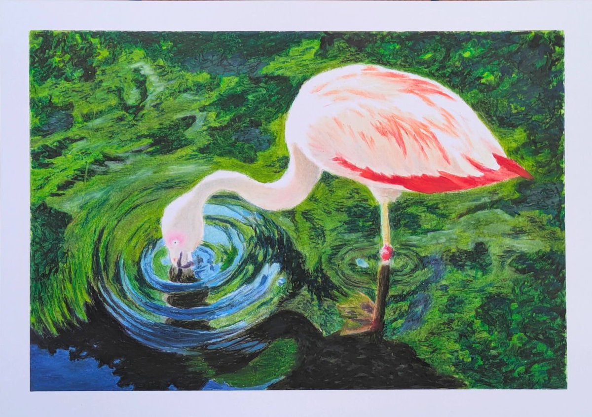 haluart2025's tweet photo. #全クリエイターに告ぐ鳥の作品を解放せよ
#アートクレヨン https://t.co/xtzfFCwQYB