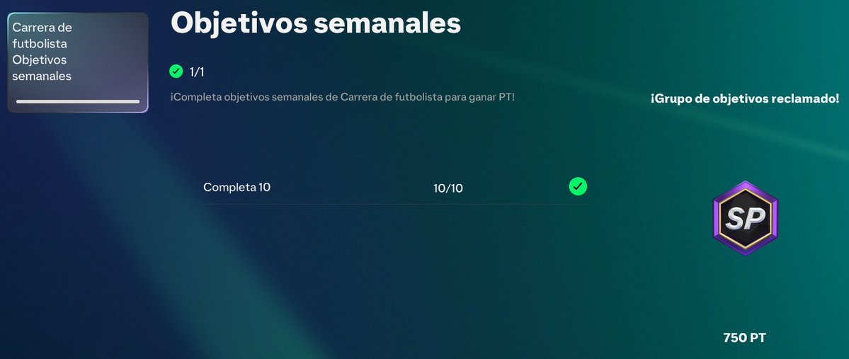 JuniorSintress's tweet photo. 🚨GANA 1250 XP PUNTOS fácilmente Completando estos 10 Objetivos de Partido en #FC27

🧵Hilo Pasos👇🏻 https://t.co/KeAlldpxde