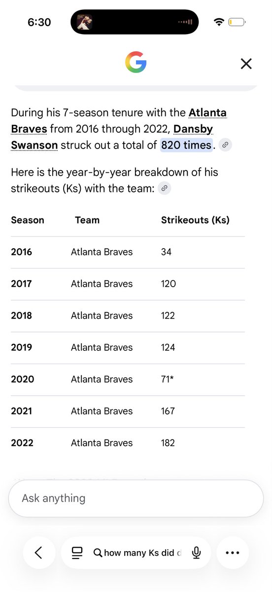 TheRealBDilly's tweet photo. @AaronKirby76 @Bravesguy23 Oh as a longtime Braves fan, I have definitely watched Dansby hit. I’ll admit, he had a few clutch homers and great defense, but looked ridiculous at the plate more times than he looked great. https://t.co/ejbzkoeNFv