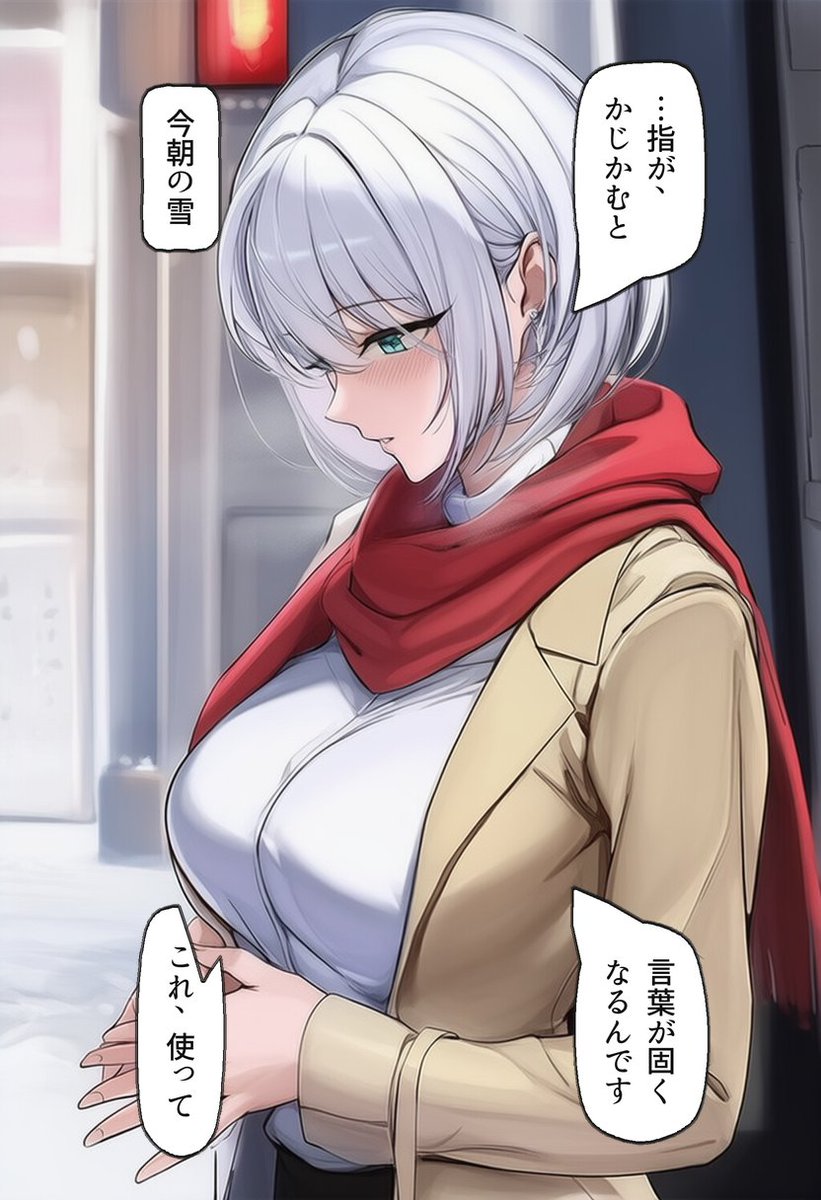 _MatheusFPuccin's tweet photo. 雪の朝、両手がふさがる話（1/2） https://t.co/olWTqpH4dL