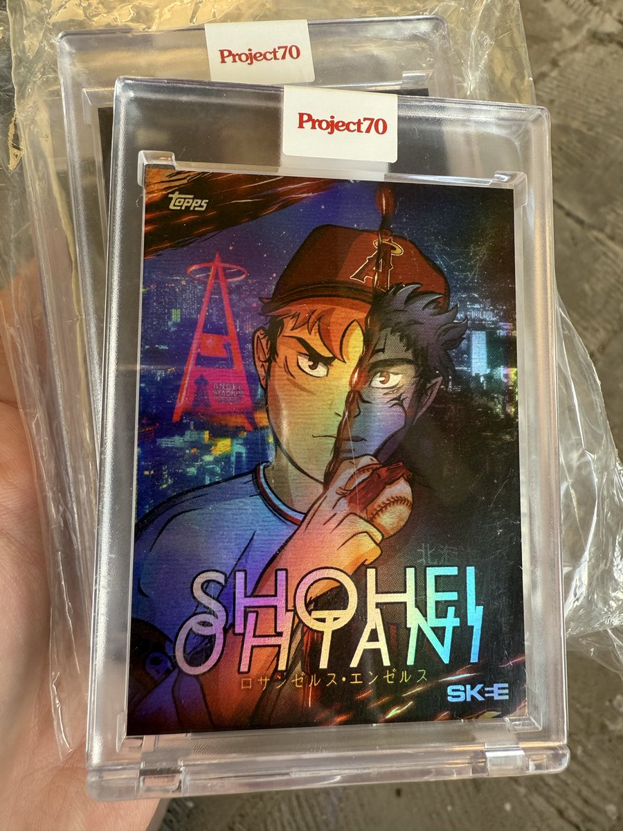 mk9577's tweet photo. @djskee Almost as cool as your Ohtani card 😜 https://t.co/2sFn0rNSeu