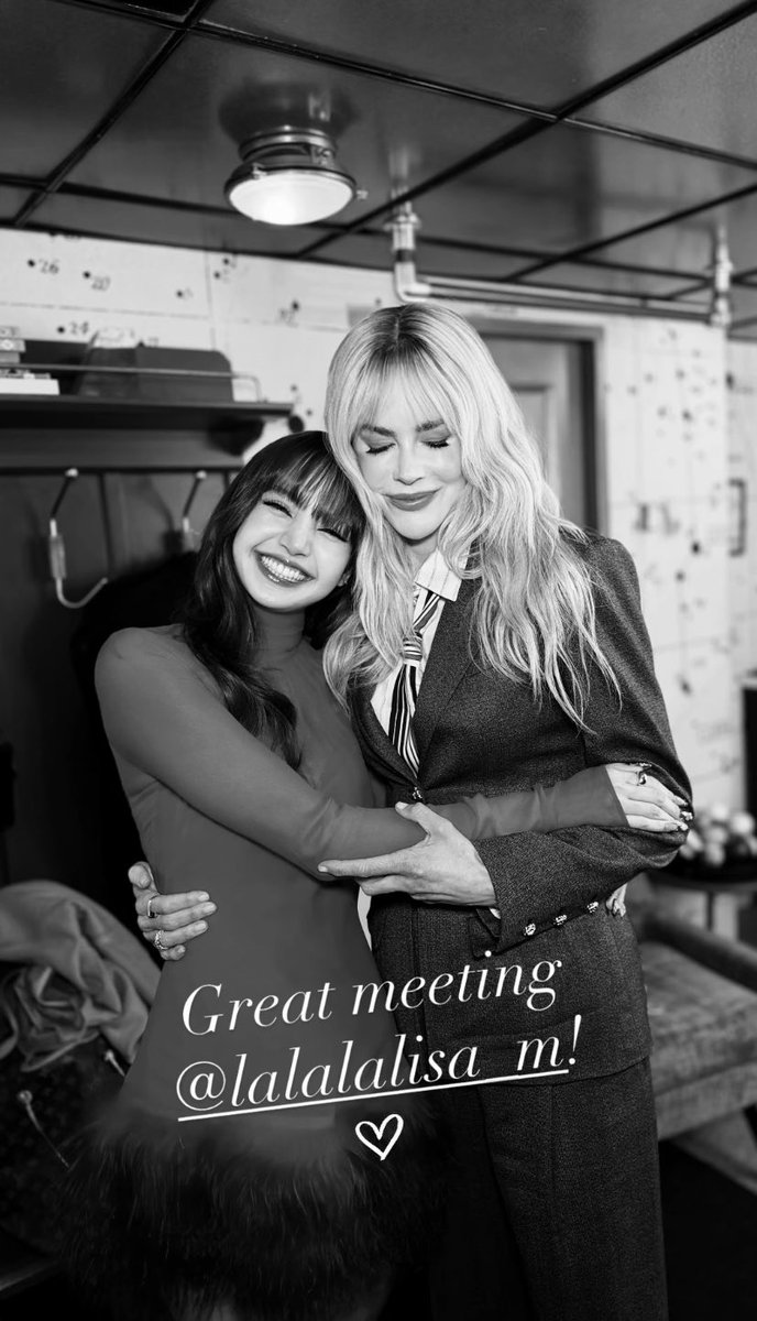 lalisabrasil's tweet photo. LISA &amp; NICOLE KIDMAN 🤍🩶🖤 https://t.co/C3PLhSr0nk