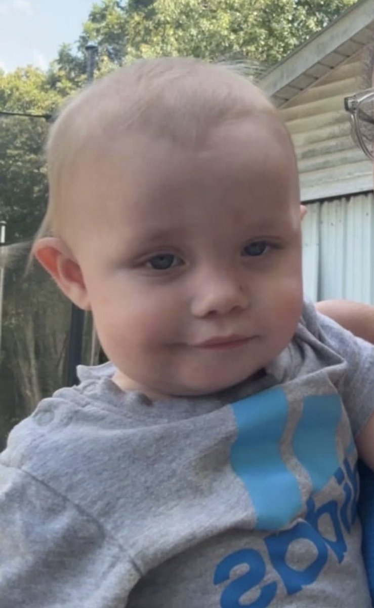 901Lulu's tweet photo. Another arrest has been made in connection to the murder of 11-month-old Grayson Walton in Muhlenberg County, Kentucky. 

His own grandfather, Jeffrey Scott Barnett, has been charged with tampering with physical evidence. 

None of this was an accident. Grayson Walton was murdered and then his precious little body was stuffed under a couch. Every single person involved needs to pay for what happened to him.