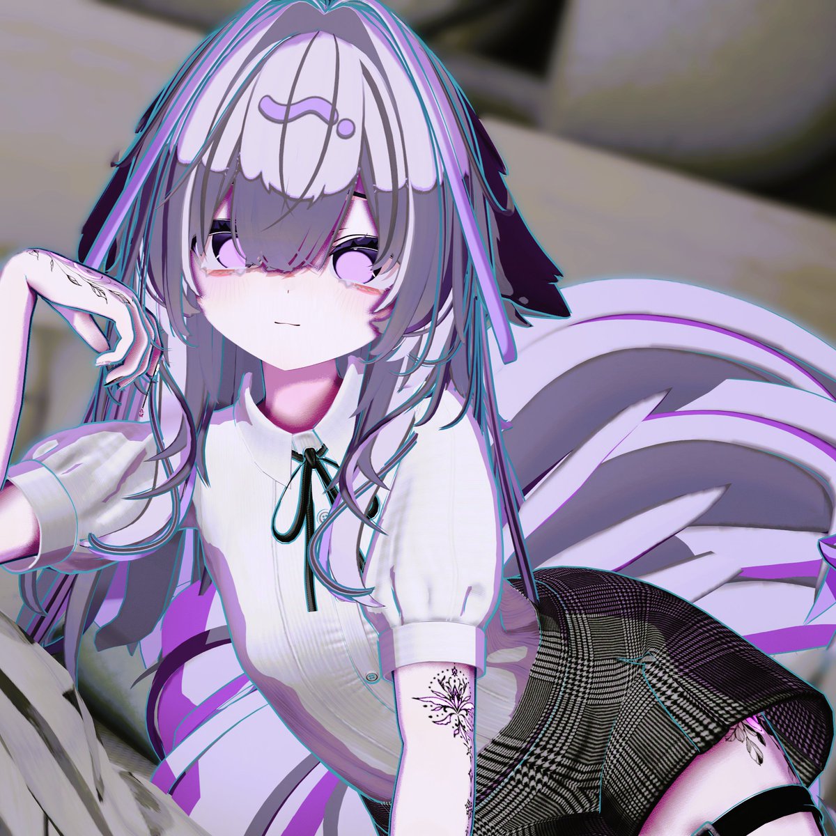 Amoe_Mone's tweet photo. おはん🎀
#Kaguya3D
#VRChat https://t.co/ZlSJhHpHAI