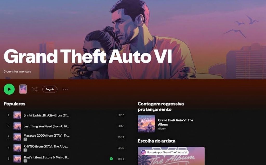 putasagnosticas's tweet photo. ⚠️ É OFICIAL: GTA 6 Tem menos ouvintes que Akami no Spotify https://t.co/IgRdTYIOhc
