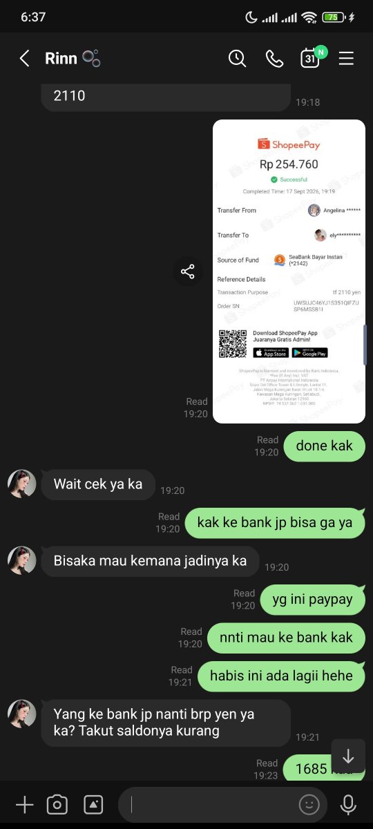 looviepjms's tweet photo. HELP RT PLS!

INDIKASI SCAMMER TF YEN PAYPAY!
post akan dihapus jika dana sudah direfund.

alasan mulu dr awal. emg mau nipu aja. hati-hati penipuan dia open jastip jp juga. semalem ga bales tp ak tag di X bales

@pickifleurie pickifleurie

#zonauang #bealanja https://t.co/o6JMPyrgT1