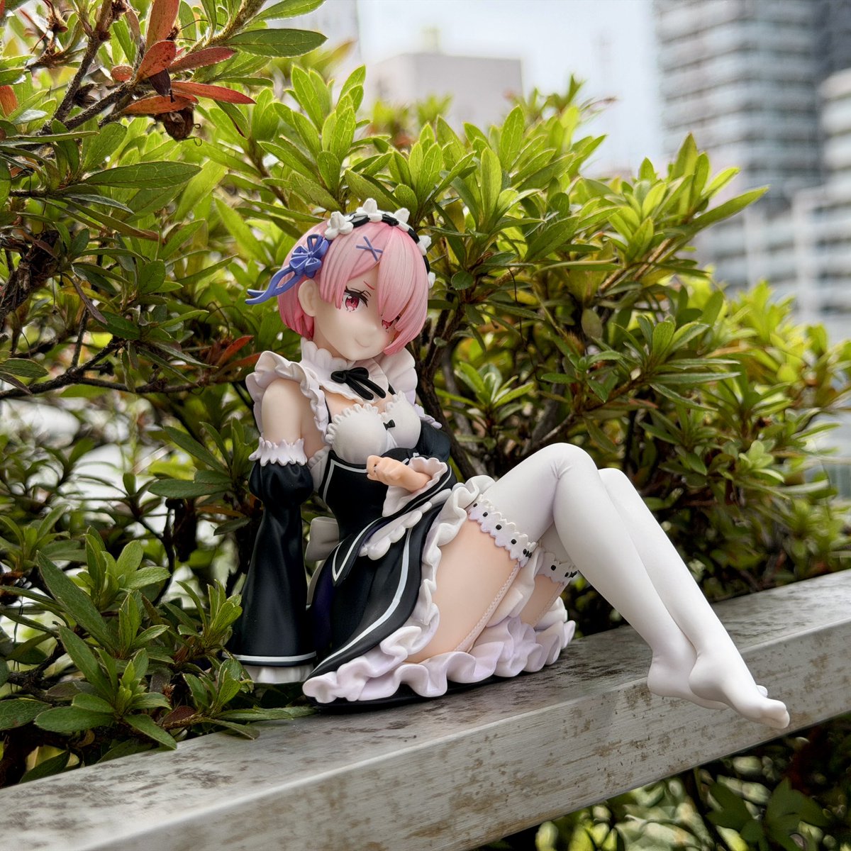 Megahousejp's tweet photo. From the anime series Re:Zero -Starting Life in Another World-, Ram joins the Melty Princess Palm-size series! Her adorable maid outfit is captured in a relaxed palm-size form.

#megahouse

https://t.co/krOqdGZwtm

Find your nearest retailer here: 
https://t.co/lwXz2JXzvb https://t.co/q8Kh3pKR0h