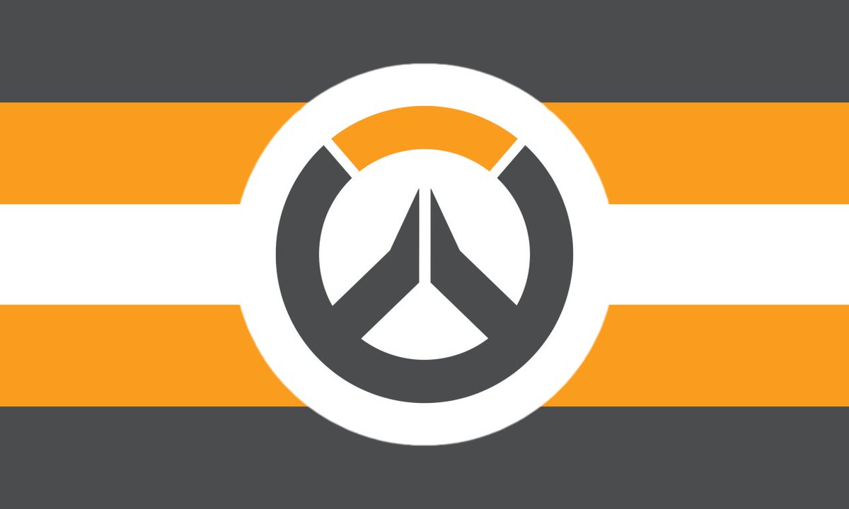 JUNOTEOMNNH's tweet photo. I have created Overwatch trans flag which is a flag for people who like Overwatch and are trans https://t.co/8EzXFgmudM