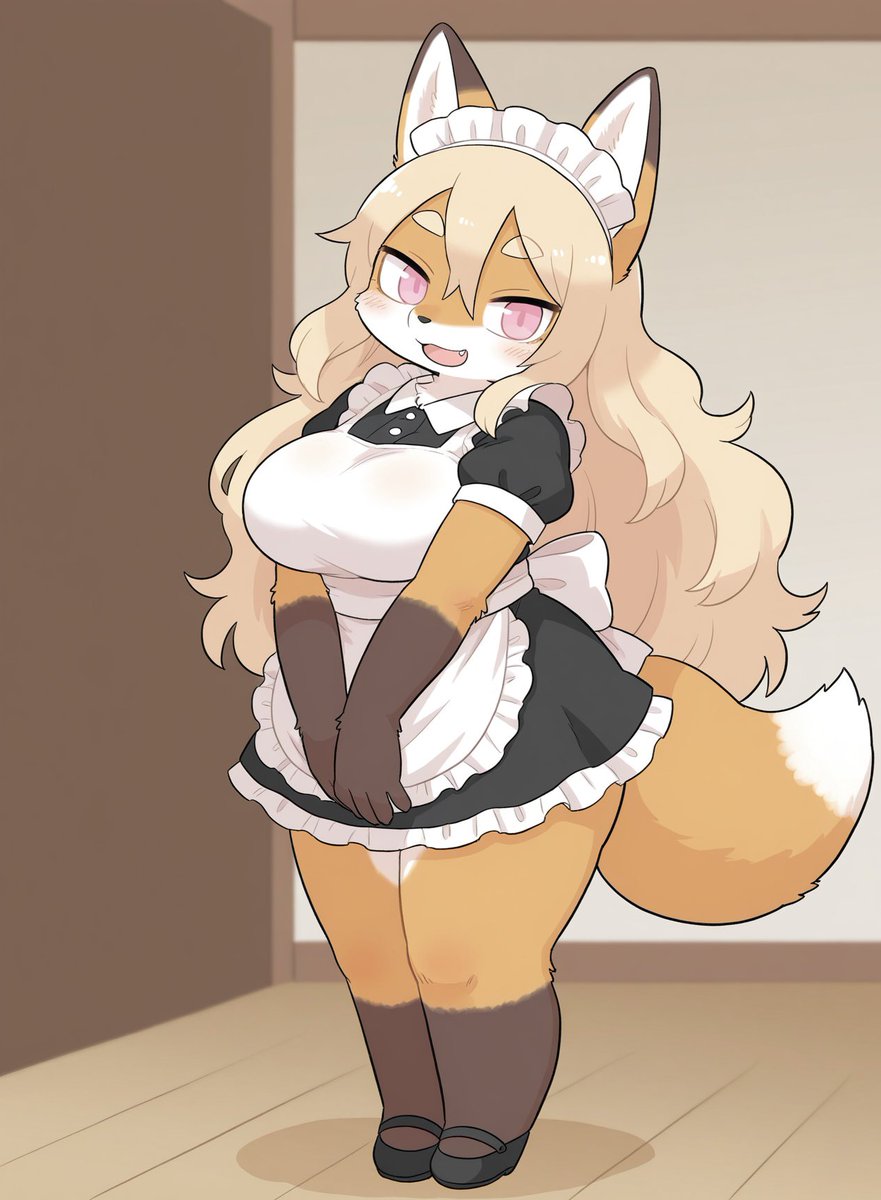pyororinSub's tweet photo. メスケモメイド https://t.co/AIOVFLRTy3