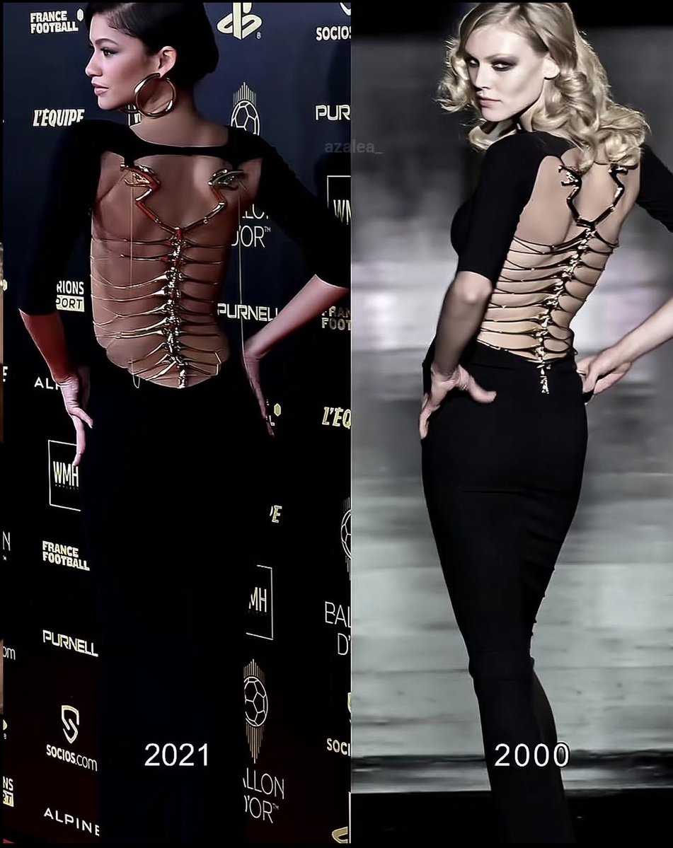 pacuzl's tweet photo. There’s something so satisfying about seeing old runway pieces worn again years later and somehow looking just as good https://t.co/Fm0So7tnx2