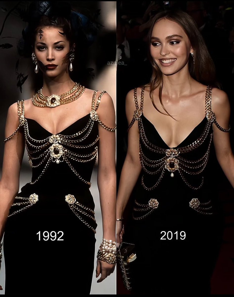 pacuzl's tweet photo. There’s something so satisfying about seeing old runway pieces worn again years later and somehow looking just as good https://t.co/Fm0So7tnx2