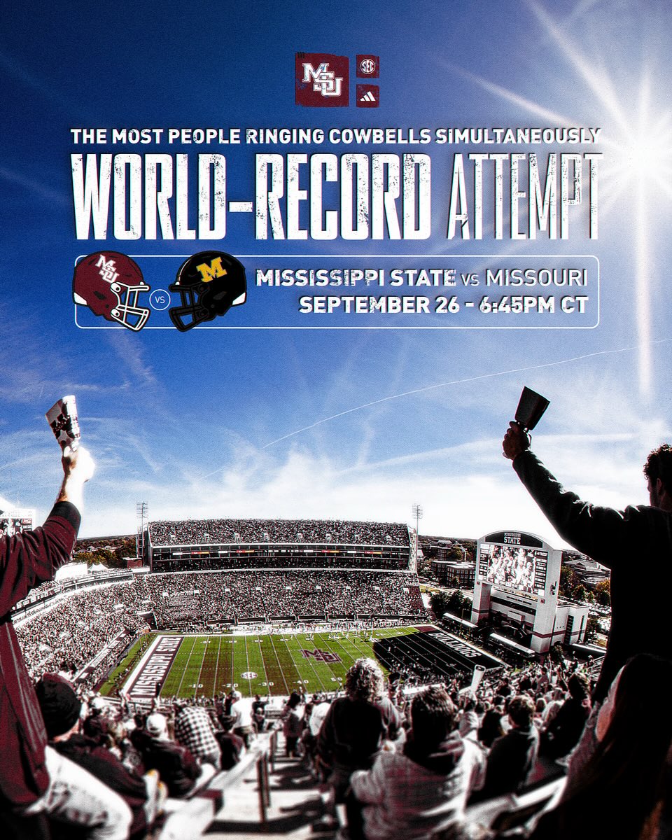 HailState's tweet photo. Next Saturday at DWS…

𝗪𝗢𝗥𝗟𝗗-𝗥𝗘𝗖𝗢𝗥𝗗 𝗔𝗧𝗧𝗘𝗠𝗣𝗧 ‼️ https://t.co/eJ6eCQ1RT2