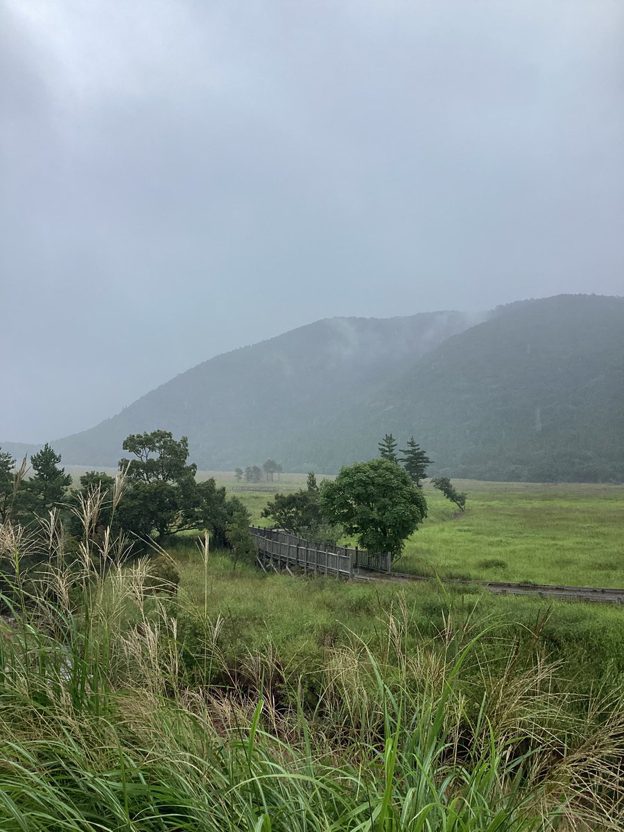 chojabaru_vc's tweet photo. 9月18日(金)

気温　20℃
天気　雨

明日からシルバーウィークですね。今日は雨模様ですが、週明けからの天気予報は良さそうです😊それでも最近は変わりやすいお天気ですので、登山の際は雨の準備もお忘れなく、です。 https://t.co/NTcbBHEaaA