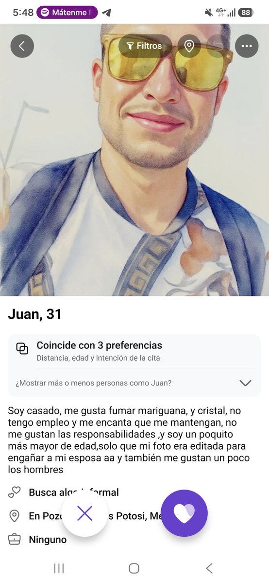 CeroAbsoluto's tweet photo. Qué onda con los perfiles de Facebook parejas. https://t.co/DlMmBCmiAO