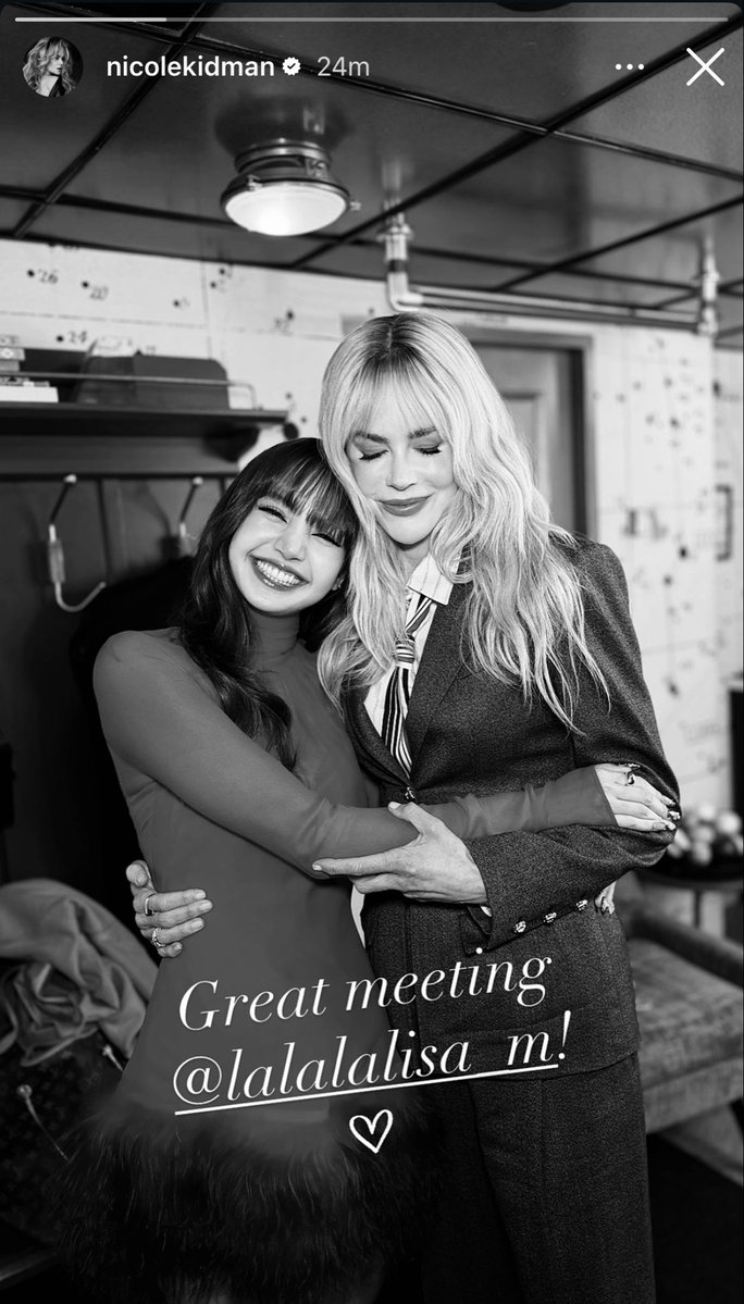 qathredral's tweet photo. THE NICOLE KIDMAN just posted Lisa on instagram im screamingggggggggggg wtf yessssssssssssssssssss https://t.co/c1R1EXA3dB