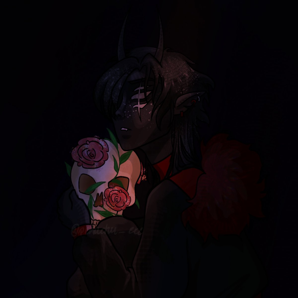 pekachu_exe's tweet photo. Current status of #voidpetalduo

#mugmfanart
#nezoshokifanart
#blisssmp https://t.co/1KrbsPP9qp