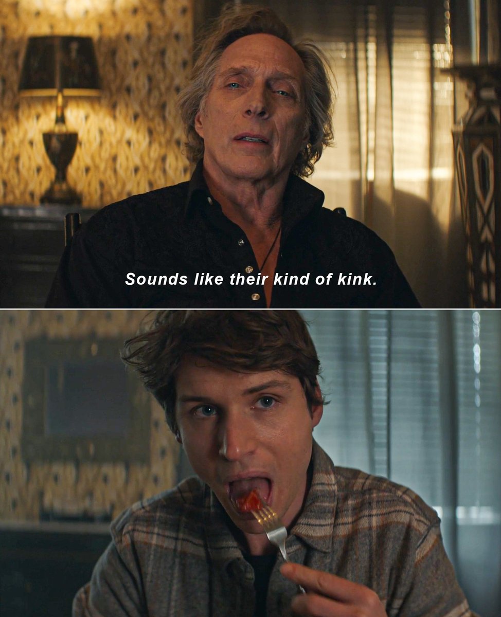 aerounhinged's tweet photo. I loved Guy's little glance up once Jasper mentioned kink because he's a freak like that https://t.co/jHFehhOL4E