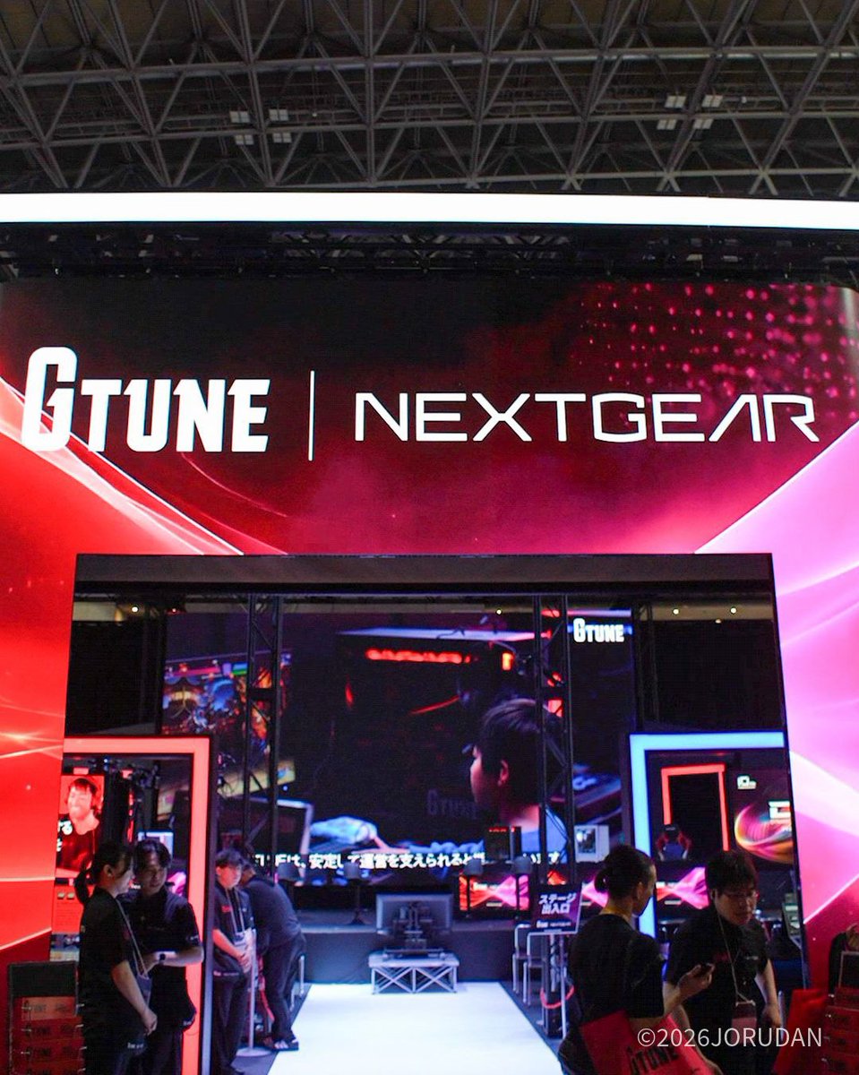 norikae_next's tweet photo. /／
東京ゲームショウ2026
マウスコンピューターさんの
G-TUNE・NEXTGEARブース！
\＼

ノートPC用CPU採用や、
必要なときしかファン回さない
静音＆省エネのパソコンがすごい！

ドックングステーションで
タブレット端末もゲーミングPCに👀✨

#TGS2026 
#マウスのTGS2026 https://t.co/m54q9e6pvH