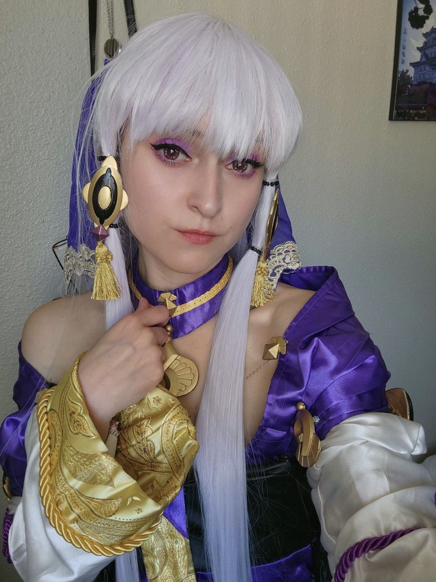 scarletlychee's tweet photo. Lysithea! Hope everyone has fun playing Fortune's Weave! https://t.co/hR8MVpsNKo