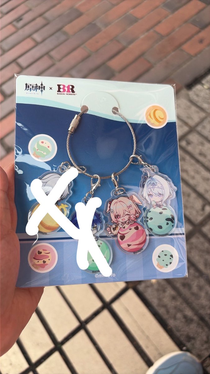 tukiskh1's tweet photo. 【譲渡/交換】 原神 31 サーティワン アクキー　コラボ 

譲:リンネア、オデット 各1

求:フリンズ1もしくは400円+送料

※フリンズアクキー交換優先

検索からでもお気軽にお声掛け下さい。
本日9/13、横浜駅、桜木町駅交換可能 https://t.co/H3LlhIr5w6