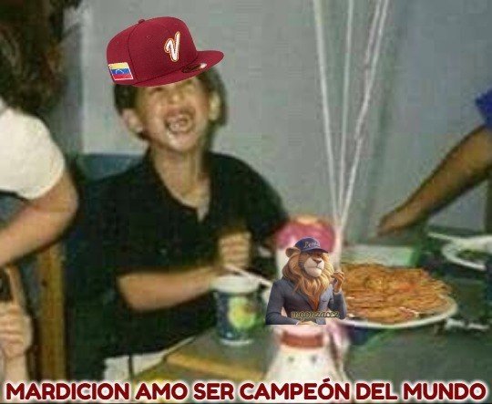MGonzalez1994's tweet photo. Por cierto, ya son 6 meses siendo campeones del mundo. 🇻🇪😌 https://t.co/bEr5DlCMjO