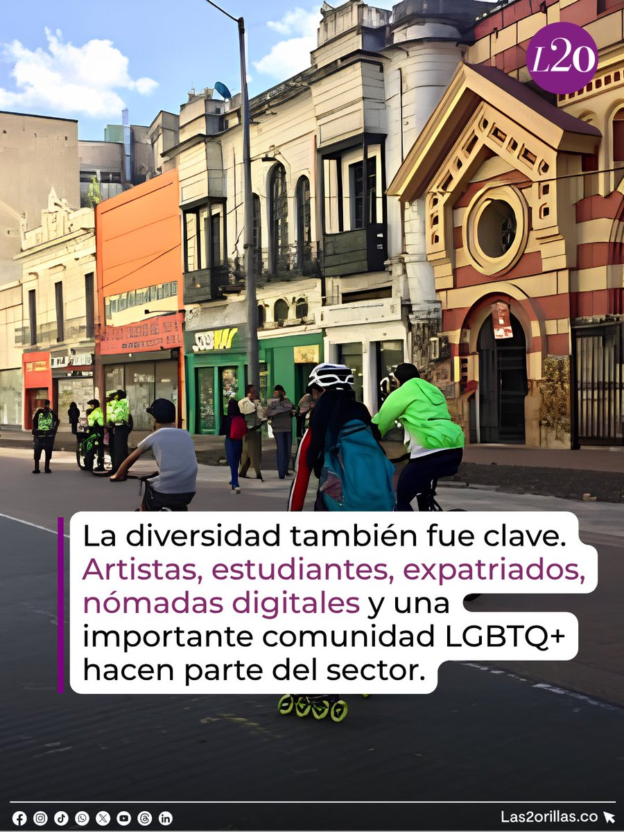 Las2Orillas's tweet photo. 😎 Chapinero Alto puso a Bogotá entre los barrios más ‘cool’ del mundo. El sector ocupó el séptimo lugar entre 40 barrios elegidos por Time Out.

La revista destacó su oferta gastronómica, creativa y cultural, además de su diversidad. Diosa Café, Metkalu, Híbrido, Mesa Franca y El Chato están entre sus recomendados 🍽️

💬 ¿Qué otro barrio de Bogotá o Colombia debería estar en este ranking? Lo leemos en los comentarios.

.

.

.

#Bogotá #ChapineroAlto #Turismo #TimeOut #Las2orillas