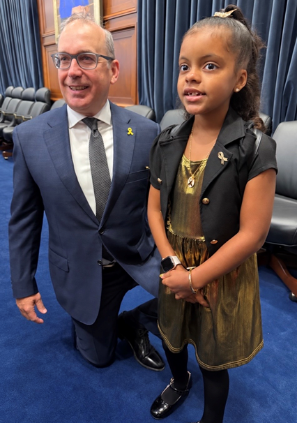 NCIDirector's tweet photo. Today's Childhood Cancer Caucus was a powerful reminder of why this work matters. Grateful to @RepMcCaul, @MikeKellyPA , @USRepKCastor, and @RepBera for their leadership, and to the advocates who shared their stories. NCI's commitment to childhood cancer research is unwavering. https://t.co/w0bYCTmOPl