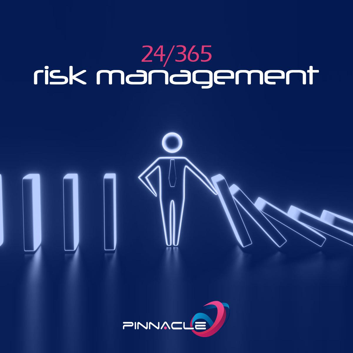 PinnacleQM100's tweet photo. Unmitigated risk doesn't disappear — it just becomes someone else's discovery, usually at the worst moment. We cover IT risk 24/365, not business hours. #RiskManagement https://t.co/rpF45kSP6m