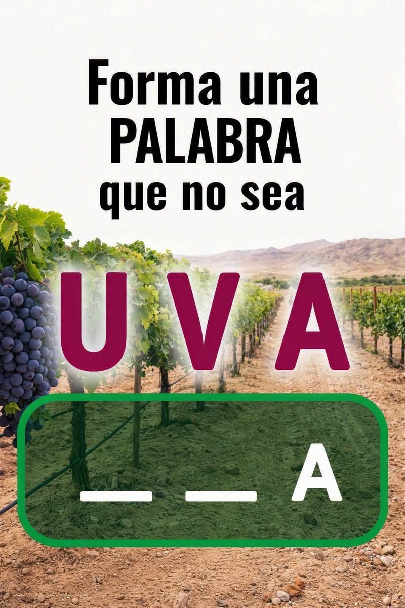 retodelsuricato's tweet photo. Forma palabras. https://t.co/WJLGkjNVD0